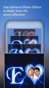 اسکرین شات برنامه Lighting Text Photo Frames 4