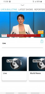 اسکرین شات برنامه FRANCE 24 - Live news 24/7 2