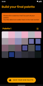 اسکرین شات برنامه Graphix - color palette of pictures & wallpapers 3