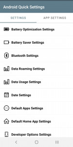 اسکرین شات برنامه Android Quick Settings 2