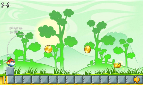 اسکرین شات بازی نینجا پرنده 1