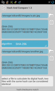 اسکرین شات برنامه Hash And Compare - compute crc32 md5 sha-1 sha-256 6