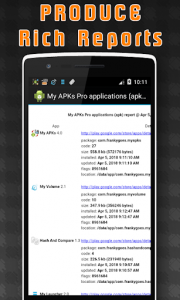اسکرین شات برنامه My APKs Pro - backup manage apps apk advanced 8