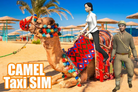 اسکرین شات برنامه Camel Taxi: City & Desert Transport 2