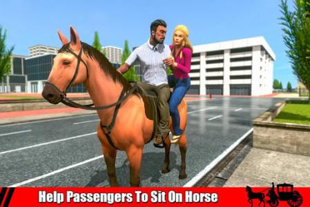 اسکرین شات برنامه Horse Taxi City & Offroad Transport 8