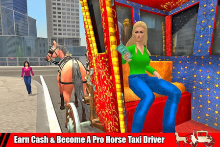 اسکرین شات برنامه Horse Taxi City & Offroad Transport 3