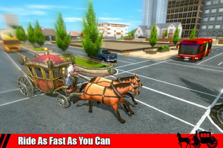 اسکرین شات برنامه Horse Taxi City & Offroad Transport 4