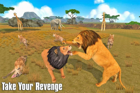 اسکرین شات بازی The Lion Simulator: Animal Family Game 2