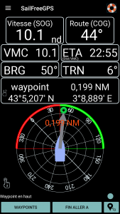 اسکرین شات 7 برنامه SailFreeGPS