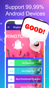 اسکرین شات برنامه Ringtones For Phone 7