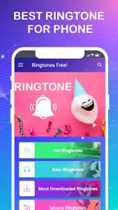 اسکرین شات برنامه Best Free Ringtones – New Ringtones For Phone 1