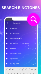 اسکرین شات برنامه Ringtones For Phone 5