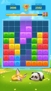 اسکرین شات بازی Block Puzzle - Pet World 1