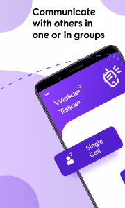 اسکرین شات برنامه PTT Walkie Talkie -Calling app 6
