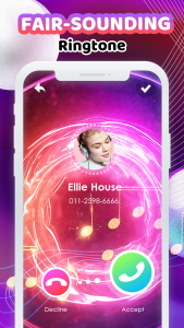 اسکرین شات 3 برنامه Call Screen Themes Color Phone