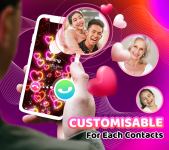 اسکرین شات برنامه Call Screen Themes Color Phone 5