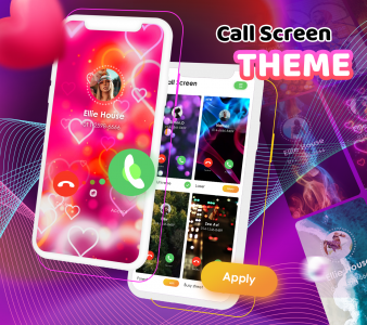 اسکرین شات برنامه Call Screen Themes Color Phone 4