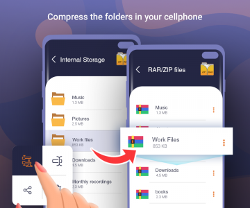 اسکرین شات برنامه Zipify: Files Archiver 4