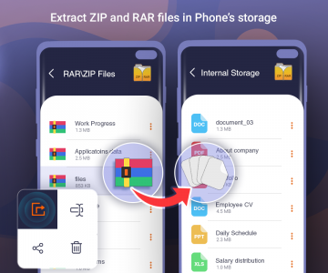 اسکرین شات برنامه Zipify: Files Archiver 2