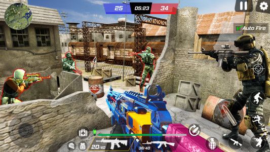 اسکرین شات 4 بازی FPS Commando Gun Shooting Game
