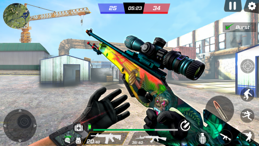 اسکرین شات 3 بازی FPS Commando Gun Shooting Game