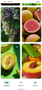 اسکرین شات 2 برنامه Fruit Wallpapers