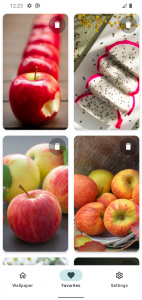 اسکرین شات 6 برنامه Fruit Wallpapers