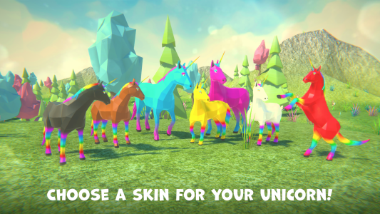 اسکرین شات بازی Unicorn Family Simulator 3