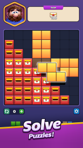 اسکرین شات 1 بازی Block Rush: Block Puzzle Game