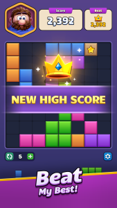 اسکرین شات 3 بازی Block Rush: Block Puzzle Game