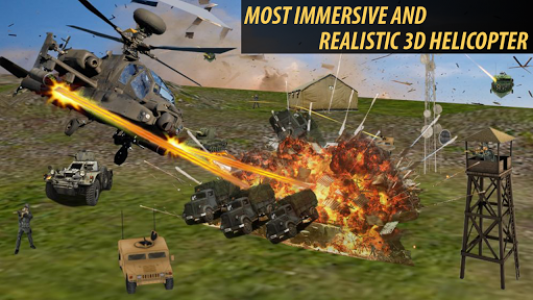 اسکرین شات بازی Gunship Air Helicopter War 3D - Real Sky Fighter 5