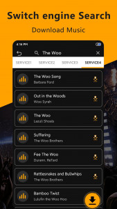 اسکرین شات برنامه Music Downloader & Mp3 Songs M 4