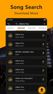 اسکرین شات برنامه Music Downloader & Mp3 Songs M 2