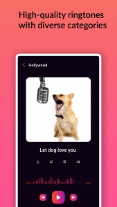 اسکرین شات برنامه Android Music Ringtones, Songs 4