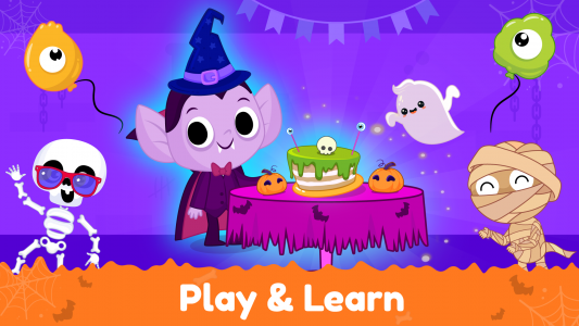 اسکرین شات 1 بازی Toddler Games Spooky Halloween