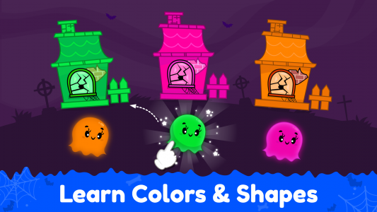 اسکرین شات 3 بازی Toddler Games Spooky Halloween