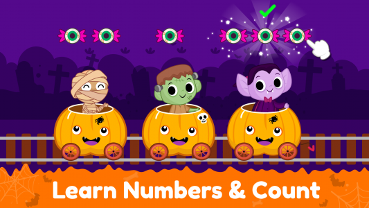 اسکرین شات 7 بازی Toddler Games Spooky Halloween