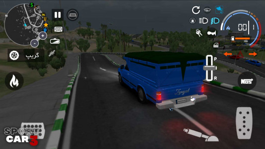 اسکرین شات بازی ماشین اسپرت 3 : تاکسی & پلیس 2