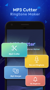 اسکرین شات برنامه MP3 Cutter - Ringtone Maker 1