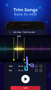 اسکرین شات برنامه MP3 Cutter - Ringtone Maker 7