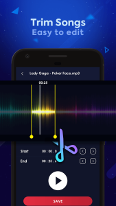 اسکرین شات 2 برنامه MP3 Cutter - Ringtone Maker