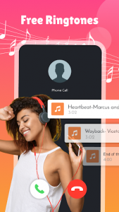 اسکرین شات برنامه Ringtones Free Songs - Free Ringtones for Android 1