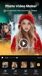 اسکرین شات 1 برنامه Slideshow Maker Photo Video