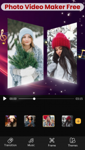 اسکرین شات برنامه SlideShow - Photo Video Maker 1