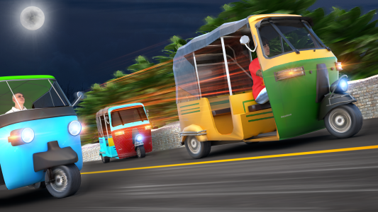 اسکرین شات برنامه Tuk Tuk Rickshaw - Auto Game 6