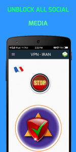 اسکرین شات برنامه VPN IRAN - Free•unblock•proxy 4