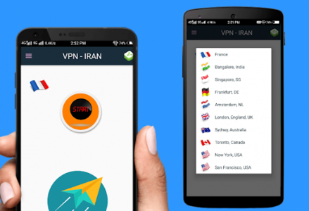 اسکرین شات برنامه VPN IRAN - Free•unblock•proxy 5