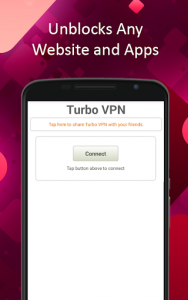 اسکرین شات برنامه Turbo VPN 1