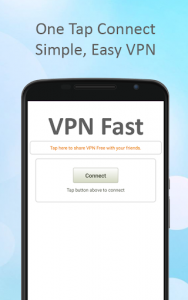 اسکرین شات برنامه Fast VPN - Free VPN Proxy 1