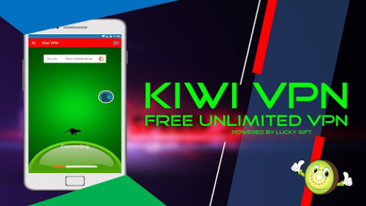 اسکرین شات 3 برنامه Kiwi VPN - Free Unlimited VPN